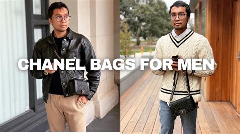 are men wearing Chanel bags